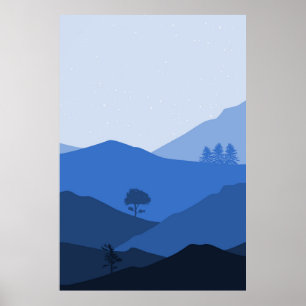 Bergwelt Poster