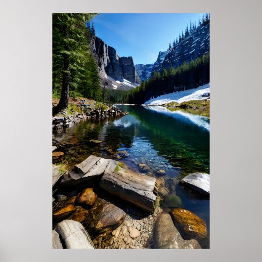 Bergwelt Poster (Vorne)