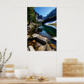 Bergwelt Poster (Küche)