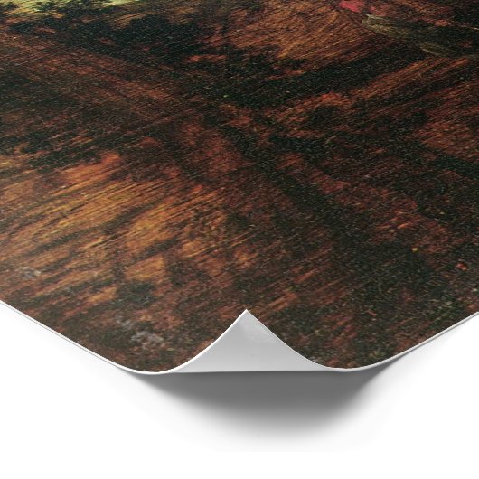 Bergwelt Poster (Ecke)