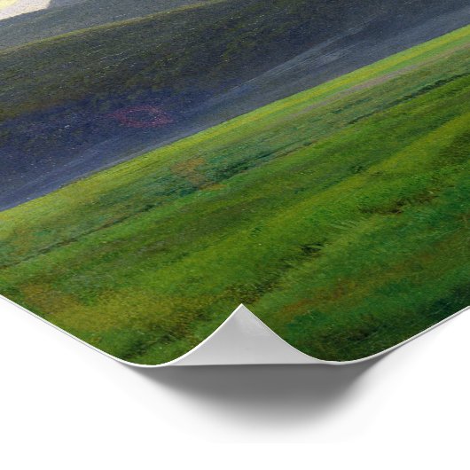 Bergwelt Poster (Ecke)