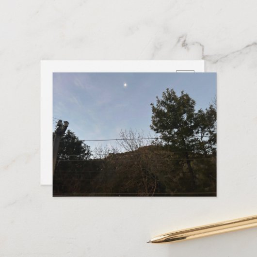 Bergwelt Postkarte (Vorderseite/Rückseite Beispiel)