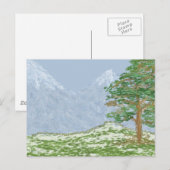 Bergwelt Postkarte (Vorne/Hinten)