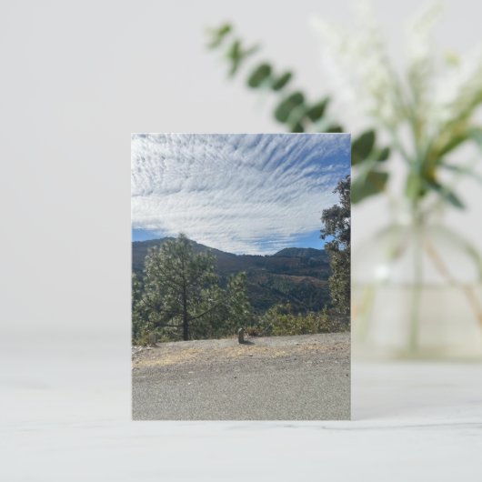 Bergwelt Postkarte (Stehend Vorderseite)