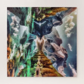 Bergwelt Puzzle (Horizontal)