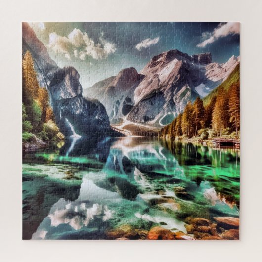 Bergwelt Puzzle (Vertikal)