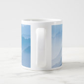 Bergwelt | Schweiz Jumbo-Tasse (Rückseite)