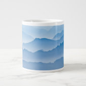 Bergwelt | Schweiz Jumbo-Tasse (Vorderseite)