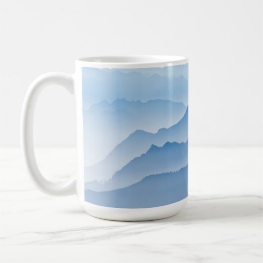 Bergwelt | Schweiz Kaffeetasse (Links)
