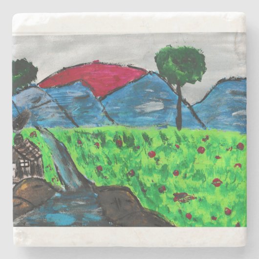 Bergwelt Steinuntersetzer (Vorderseite)