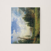 Bergwelt von Albert Bierstadt Puzzle (Vertikal)
