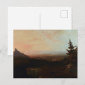 Bergwelt von Moran Postkarte (Vorne/Hinten)
