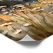 Bergwelt Wasserfarbenen Malerei Kunst, Dichtung un Poster (Ecke)