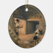 Bergwerk der Bastion du Mat, Platte 'vom Seat O Keramik Ornament (Links)