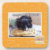 Bergwerk jetzt getränkeuntersetzer (Vorderseite)