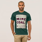 Bergwerk-Kohle T-Shirt (Vorne ganz)