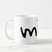 Bergwerk | personalisiert mit Namen Kaffeetasse (Links)