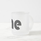 Bergwerkkaffee-Tasse Mattglastasse (VorderseiteRechts)