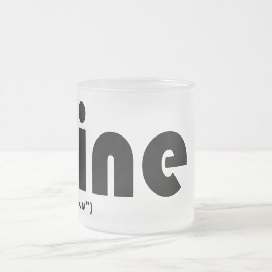 Bergwerkkaffee-Tasse Mattglastasse (Mittel)