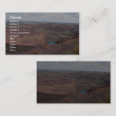 Bergwerksbetriebe an Paraburdoo Bergwerk Visitenkarte (Vorne/Hinten)