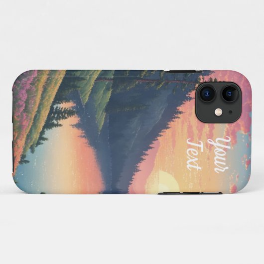 Bergwiese Case-Mate iPhone Hülle (Rückseite (Horizontal))