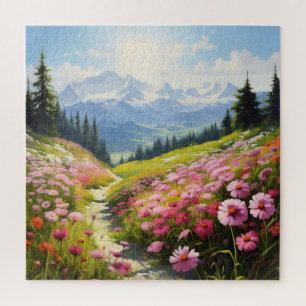 Bergwiese Puzzle