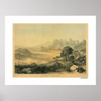 Bergwiesen, Utah Poster