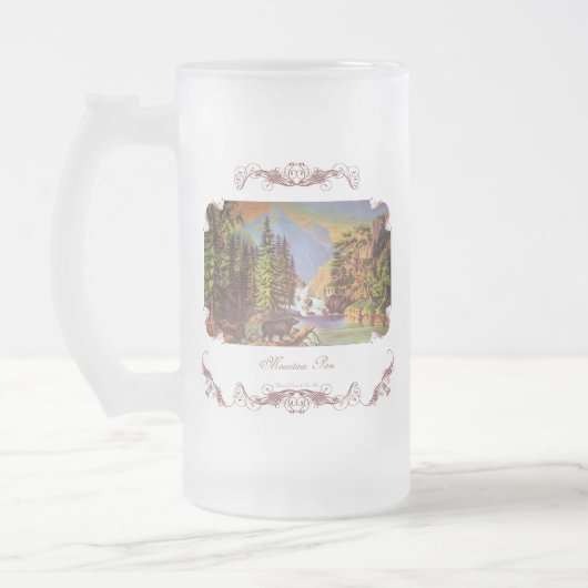 Bergwild Mattierte Tasse (Links)
