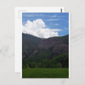 Bergwolken-Postkarte Postkarte (Vorne/Hinten)