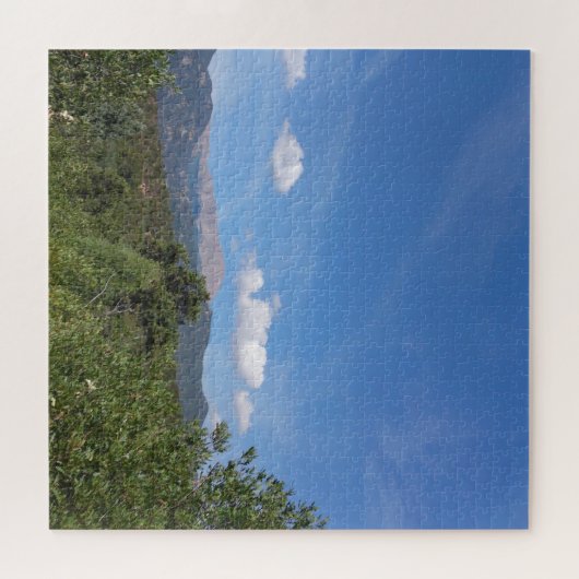 Bergwolken Puzzle (Horizontal)