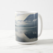 Bergwolkenlandschaft - Fotografie Slowenien Kaffeetasse (VorderseiteRechts)