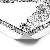 Bergziege Alaskan Poster (Ecke)