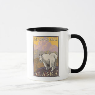 Bergziege - Ankerplatz, Alaska Tasse