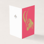 Bergziege - Grußkarte (Vorderseite)