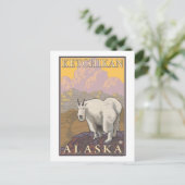 Bergziege - Ketchikan, Alaska Postkarte (Stehend Vorderseite)