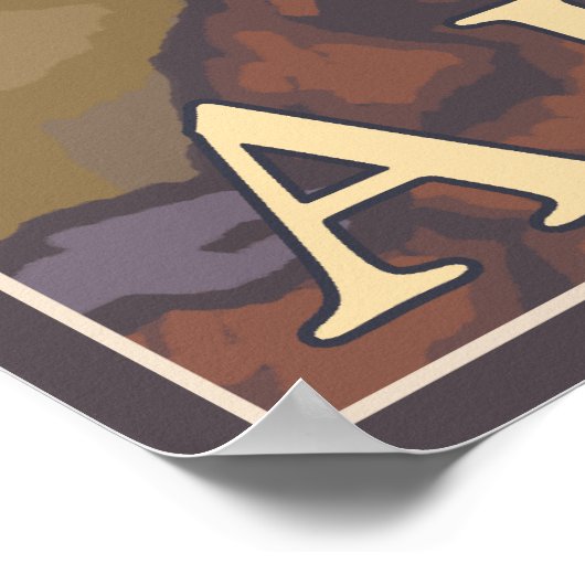 Bergziege - Nationalpark Denali, Alaska Poster (Ecke)