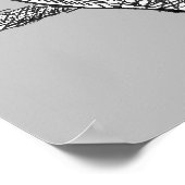 Bergziege Poster (Ecke)