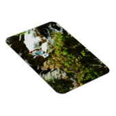 Bergziege und Abstrakter Impressionismus Magnet (Rechte Seite)