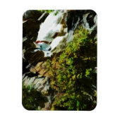 Bergziege und Abstrakter Impressionismus Magnet (Vertikal)