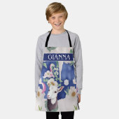 Bergziege Wasserfarbenes Muster Schürze (Getragen)