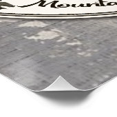 Bergziegen Jagd Adventure Tapestes Poster (Ecke)