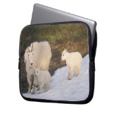 Bergziegen Laptopschutzhülle (Vorderseite Links)