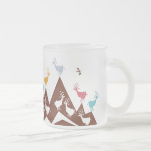 Bergziegen Mattglastasse