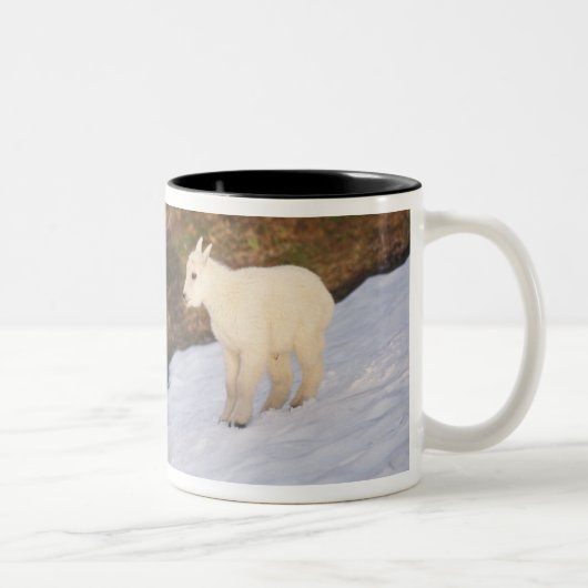 Bergziegen Zweifarbige Tasse (Rechts)