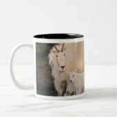 Bergziegen Zweifarbige Tasse (Links)