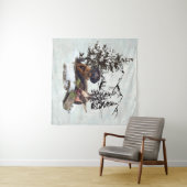 Bergziegenjagd Wandteppich (Beispiel (Horizontal))