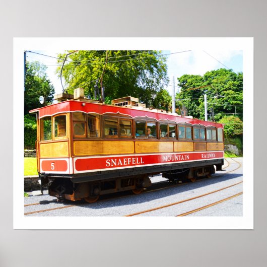Bergzug Snaefell Poster (Vorne)
