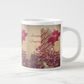 Beribboned Holiday Candle Jumbo-Tasse (Rechts)