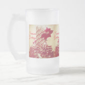 Beribboned Holiday Candle Mattglas Bierglas (Links)