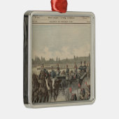 Bericht der Truppen Silbernes Ornament (Rechts)